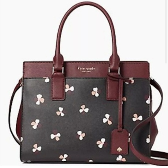 Kate Spade Cameron Dusk Buds satchel/crossbody - Picture 11 of 13